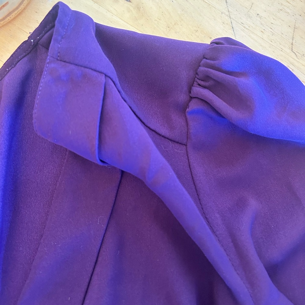 Ark & Co Purple Long Sleeve Romper - Picture 4 of 7